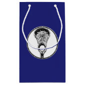 Lacrosse Sports Small Gift Bag Klein Cadeauzakje (Achterkant)