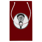 Lacrosse Sports Small Gift Bag Klein Cadeauzakje (Achterkant)