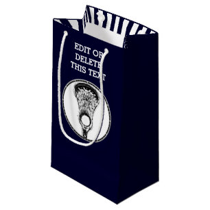 Lacrosse Sports Small Gift Bag Klein Cadeauzakje