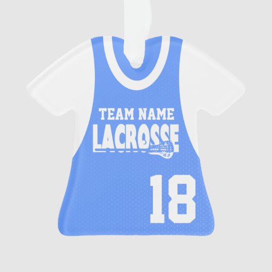 Lacrosse sporttrui met foto ornament (voorkant)