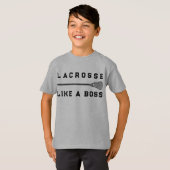 Lacrosse Spreuk T-shirt (Voorkant volledig)