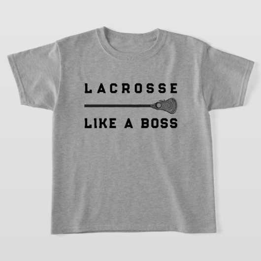 Lacrosse Spreuk T-shirt (Laagn)
