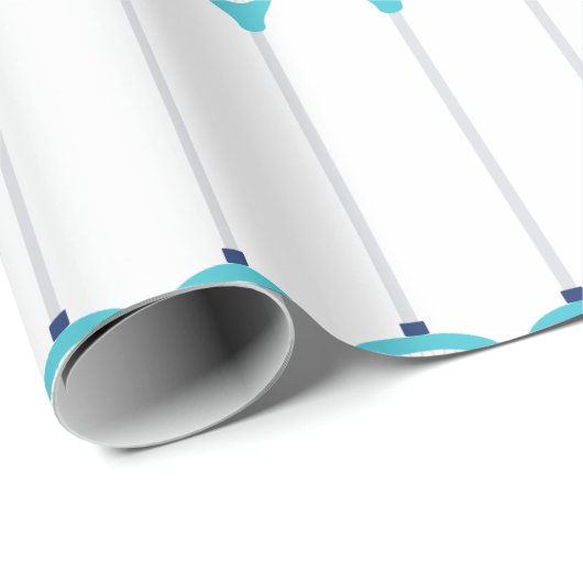 Lacrosse Stick Cadeaupapier (Rol Hoek)