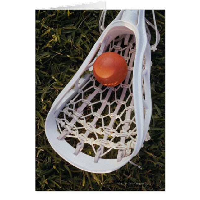 Lacrosse Stick en Ball (Voorkant)