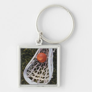 Lacrosse Stick en Ball Sleutelhanger
