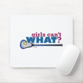 Lacrosse Stick in Blue Muismat (Met muis)