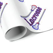 Lacrosse Sticks Cadeaupapier (Rol Hoek)