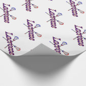 Lacrosse Sticks Cadeaupapier (Hoek)