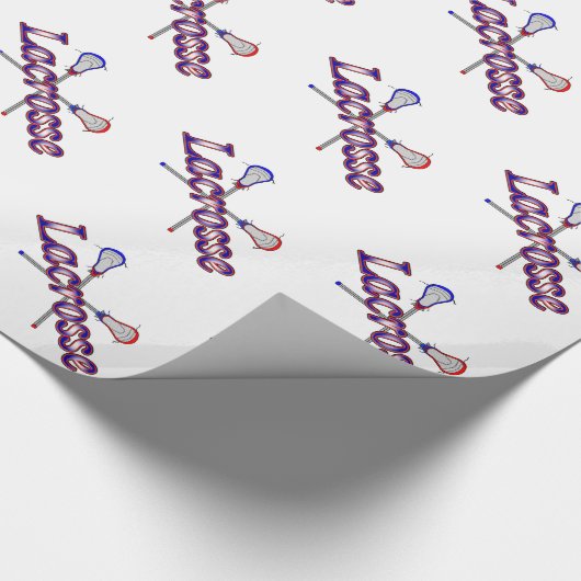 Lacrosse Sticks Cadeaupapier (Hoek)