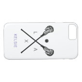 Lacrosse Sticks LAX, dames Case-Mate iPhone Case (Achterkant (Horizontaal))