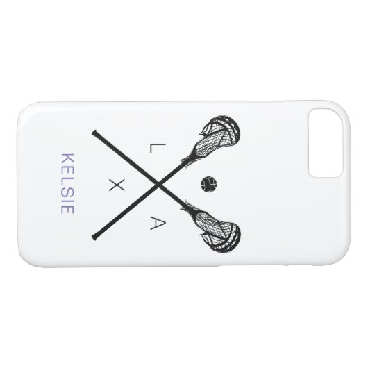Lacrosse Sticks LAX, dames Case-Mate iPhone Case (Achterkant (Horizontaal))
