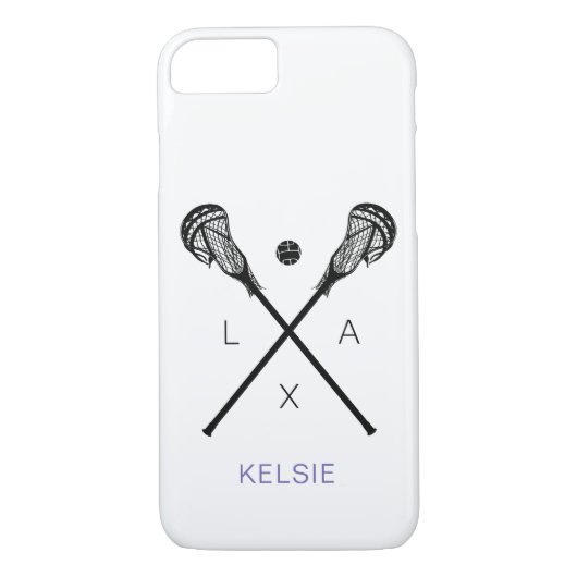 Lacrosse Sticks LAX, dames Case-Mate iPhone Case (Achterkant)