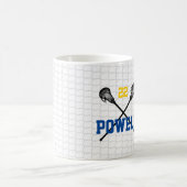 Lacrosse Sticks Net Goal Team Number Name Magische Mok (Center)