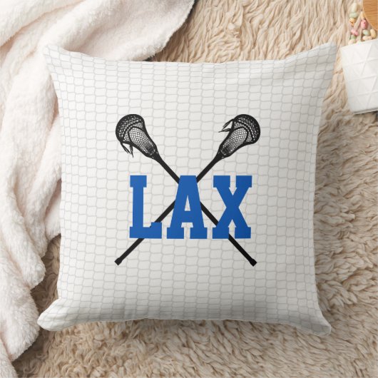 Lacrosse Sticks Sport Team Kleuren LAX Tiener Deco Kussen (Deken)