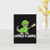 Lacrosse T-rex Dino Lacrosse Racket Kaart (Gele Bloem)