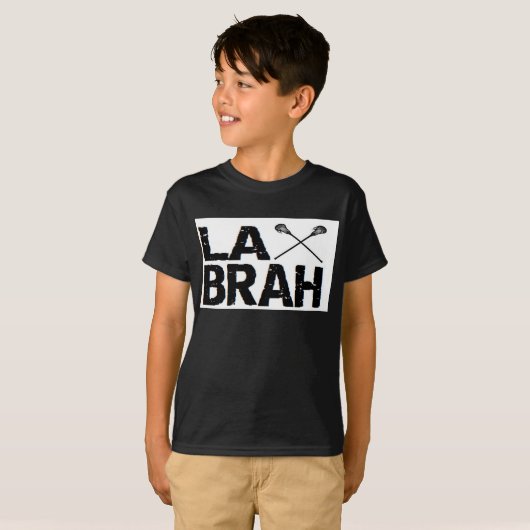 Lacrosse T-Shirt LAX BRAH Bestseller (Voorkant volledig)