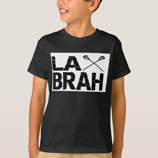 Lacrosse T-Shirt LAX BRAH Bestseller (Voorkant)