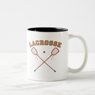 Lacrosse T-shirts en Gifts. Tweekleurige Koffiemok