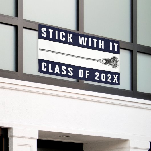 Lacrosse Team 2025 Spandoek (Buitenkant Gebouw)