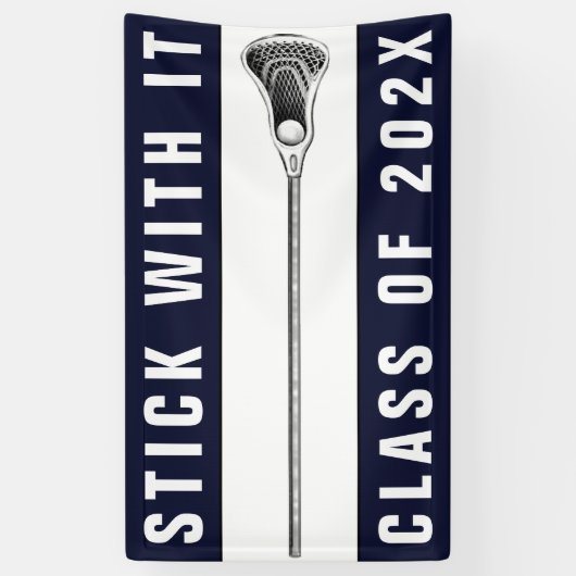 Lacrosse Team 2025 Spandoek (Verticaal)