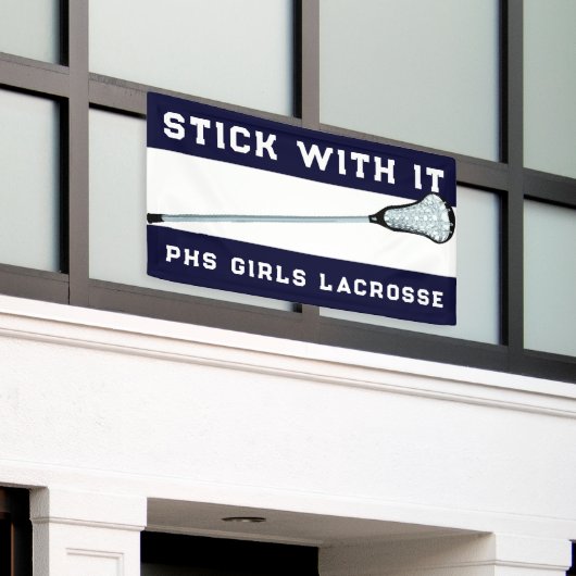 Lacrosse Team Banner (Buitenkant Gebouw)