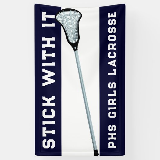 Lacrosse Team Banner (Verticaal)
