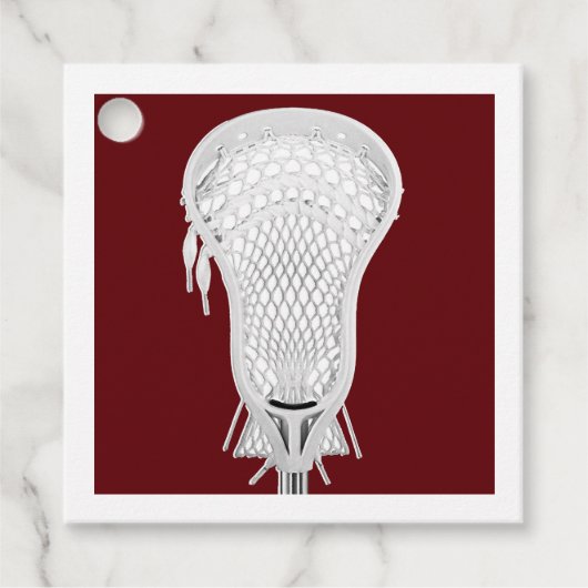 Lacrosse Team Bedankjes Labels (Voorkant)