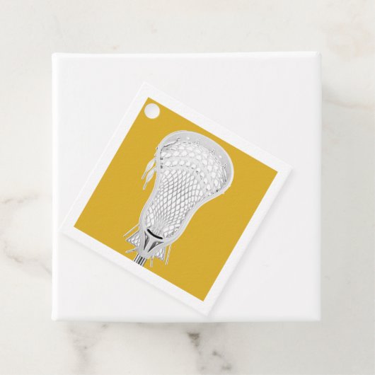 Lacrosse Team Bedankjes Labels (In situ)