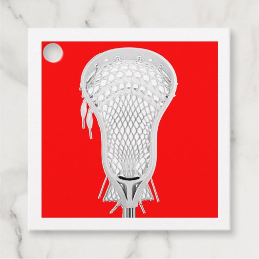 Lacrosse Team Bedankjes Labels (Voorkant)