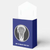 Lacrosse Team Blue Bedankdoosjes (Geopend)