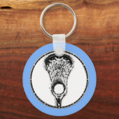 Lacrosse Team Cadeaus Sleutelhanger (Voorkant)