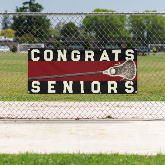 Lacrosse Team Congrats Banner (Insitu)