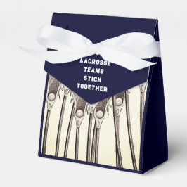 Lacrosse Team Favor Box Bedankdoosjes