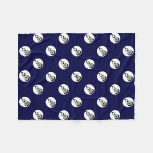 Lacrosse Team Gifts Fleece Deken (Voorkant (Horizontaal))