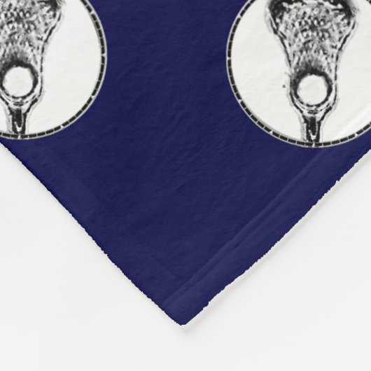 Lacrosse Team Gifts Fleece Deken (Hoek)