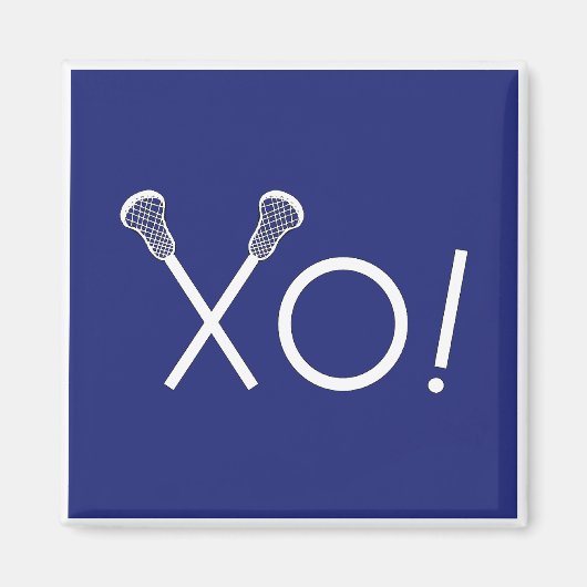 Lacrosse Team Gifts Magneet (Voorkant)