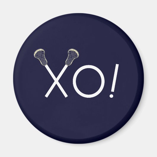 Lacrosse Team Gifts Magneet (Voorkant)