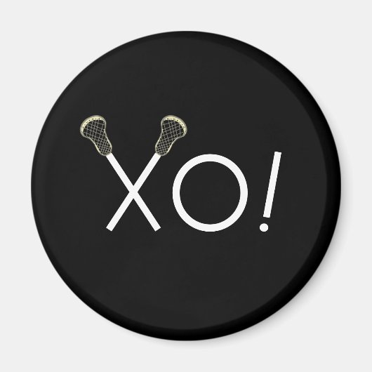 Lacrosse Team Gifts Magneet (Voorkant)