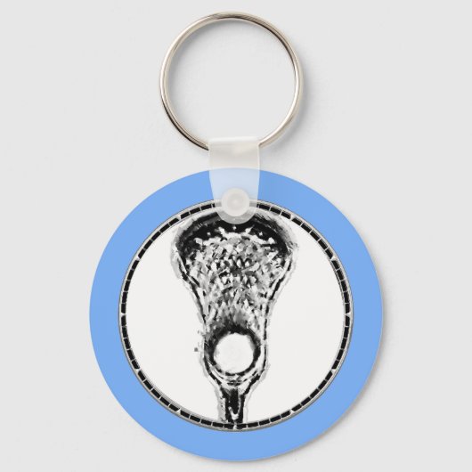 Lacrosse Team Gifts Sleutelhanger (Voorkant)