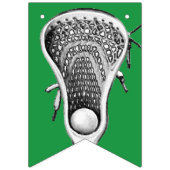 Lacrosse Team Green Vlaggetjes (Tweede vlag)