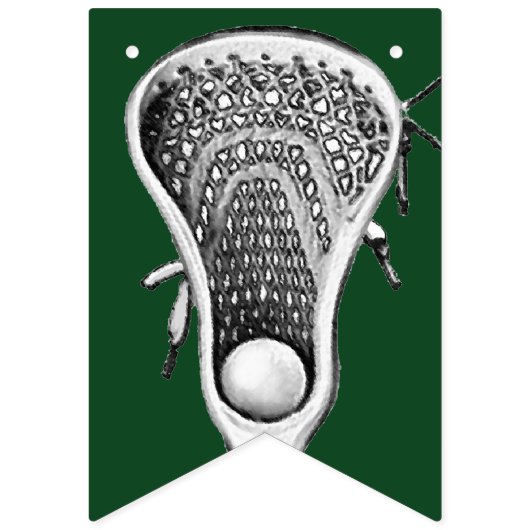 Lacrosse Team Green Vlaggetjes (Tweede vlag)