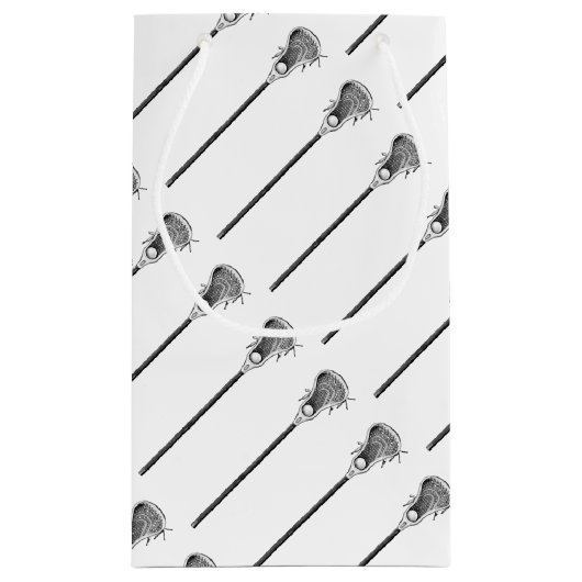 Lacrosse Team Klein Cadeauzakje (Achterkant)