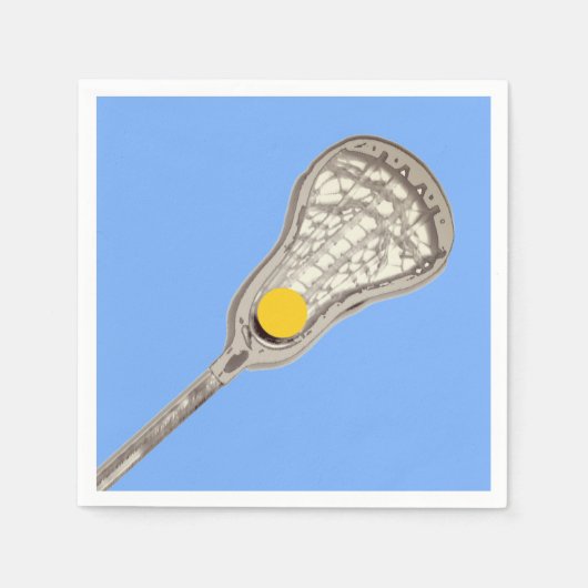 Lacrosse Team Lichtblauw Servet (Voorkant)