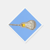 Lacrosse Team Lichtblauw Servet (Hoek)