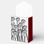 Lacrosse Team Maroon Bedankdoosjes (Geopend)