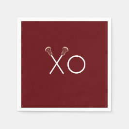 Lacrosse Team Maroon Servet