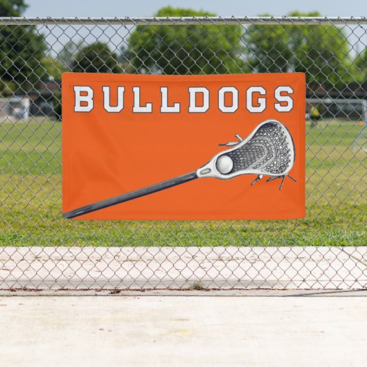 Lacrosse Team Oranje Spandoek (Insitu)