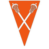 Lacrosse Team Oranje Vlaggetjes (Derde vlag)