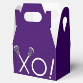 Lacrosse Team Paars Bedankdoosjes (Geopend)