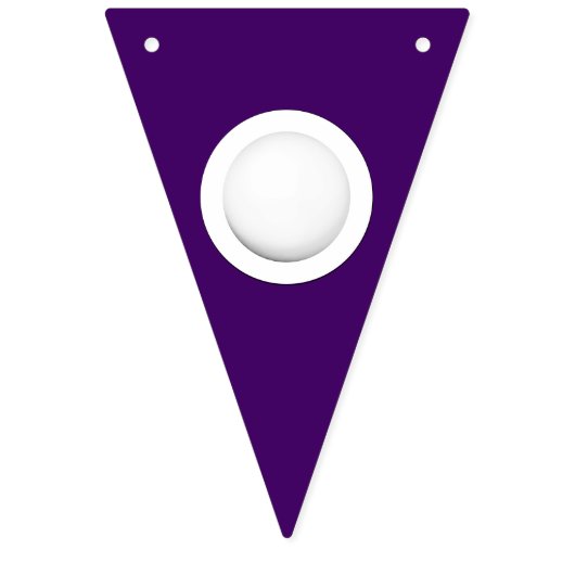 Lacrosse Team Paars Vlaggetjes (Tweede vlag)